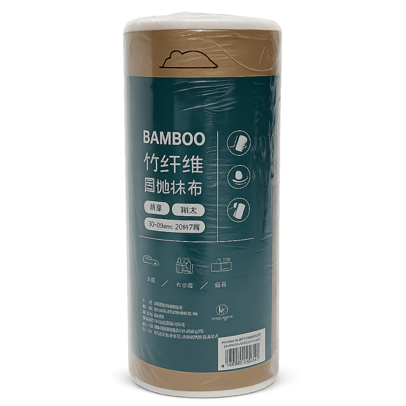 Lavete bambus reutilizabile rola 20 buc 28x28 cm bucatarie HoReCa Adison